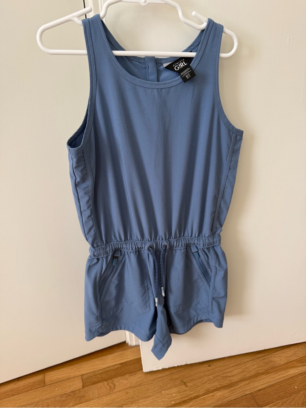 Athleta Girls' Blue Sleeveless Romper